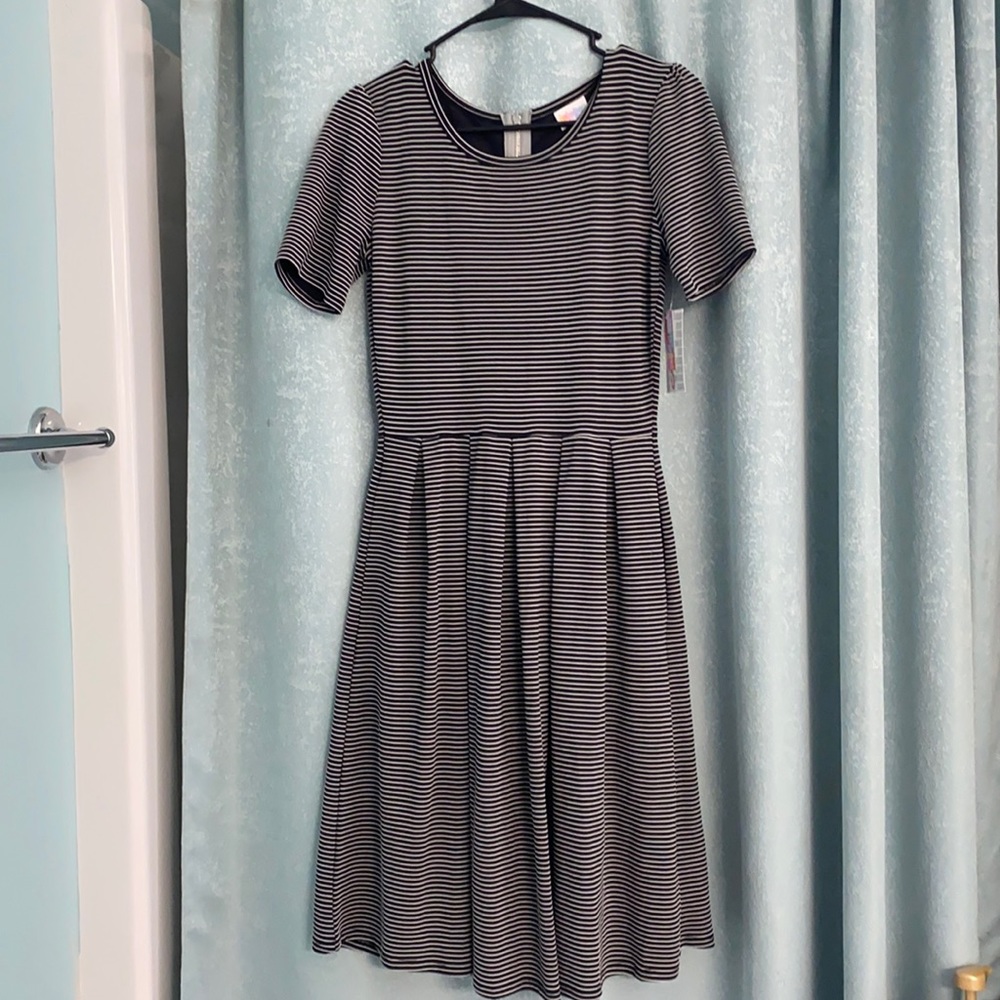 Lula roe stripped dress